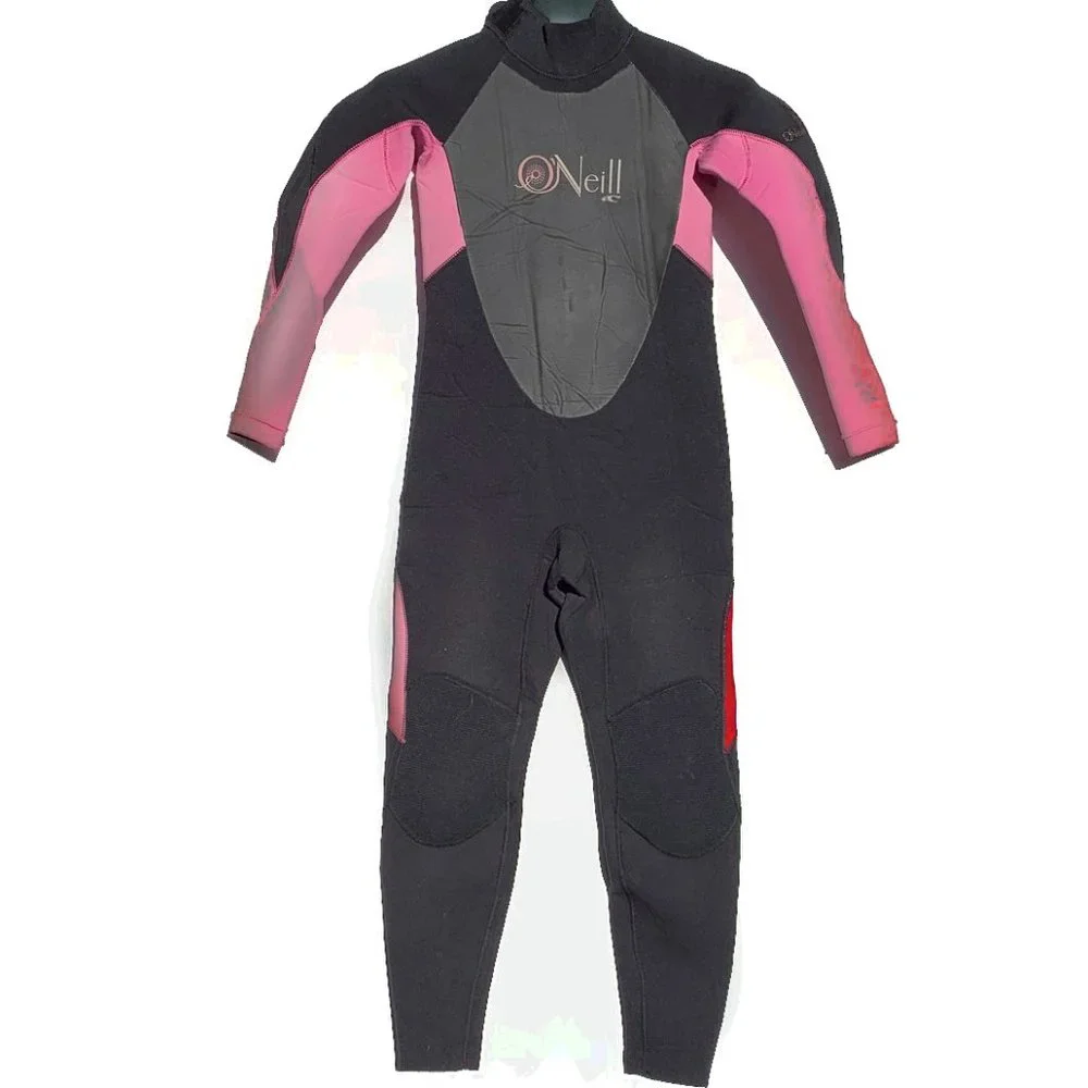 GIRL'S EPIC 3/2MM BACK ZIP FULL WETSUIT, size 6 - Picture 3 of 4
